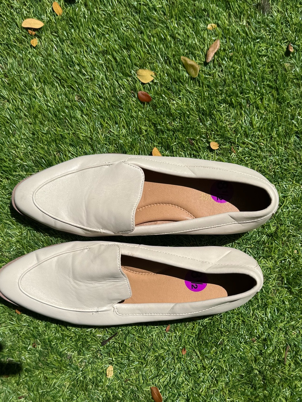 Cushionaire Cream Slip-On Loafers